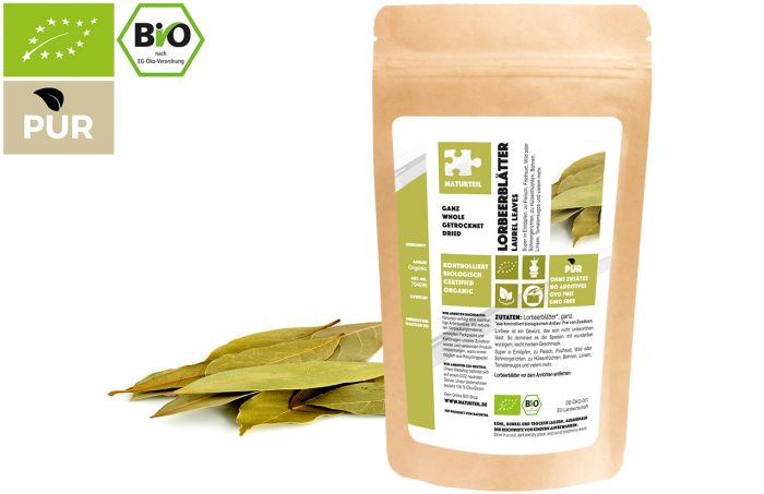 Bio Lorbeerblätter ganz